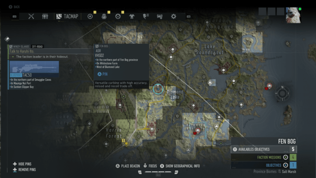 Weapon Blueprints locations - Ghost Recon Breakpoint