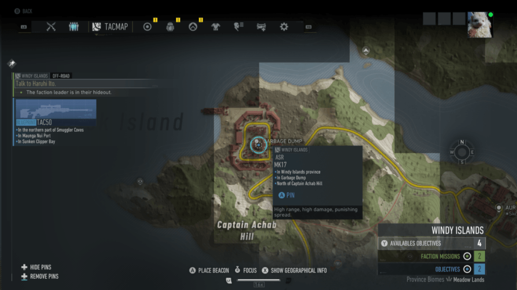 Weapon Blueprints locations - Ghost Recon Breakpoint