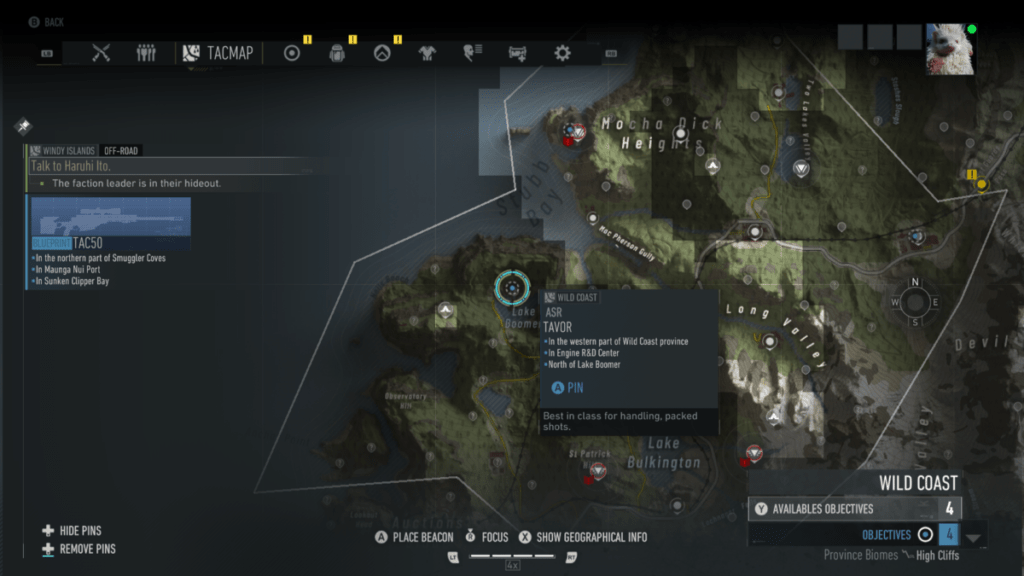 Weapon Blueprints locations - Ghost Recon Breakpoint