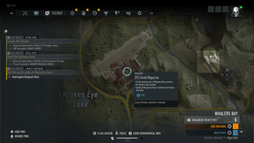 Weapon Attachments Location - Ghost Recon Breakpoint