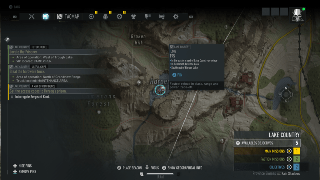 Weapon Blueprints locations - Ghost Recon Breakpoint