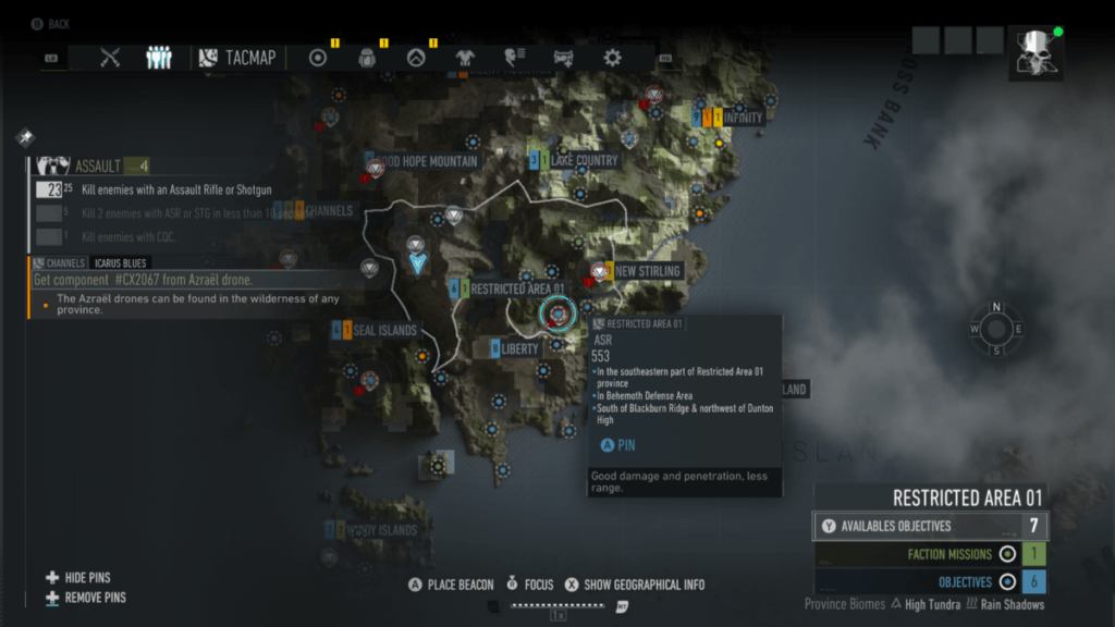 Weapon Blueprints locations - Ghost Recon Breakpoint