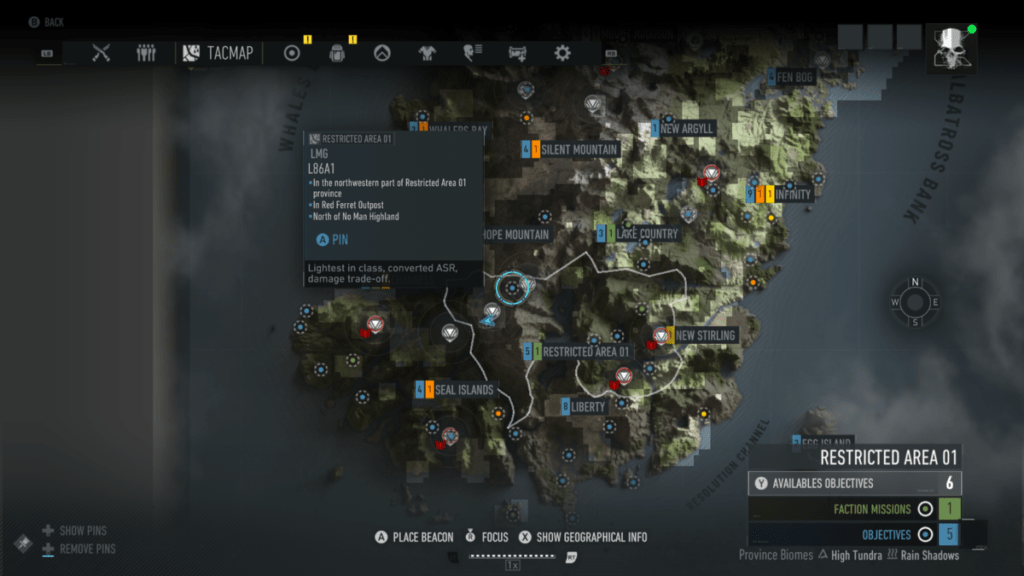 Weapon Blueprints locations - Ghost Recon Breakpoint