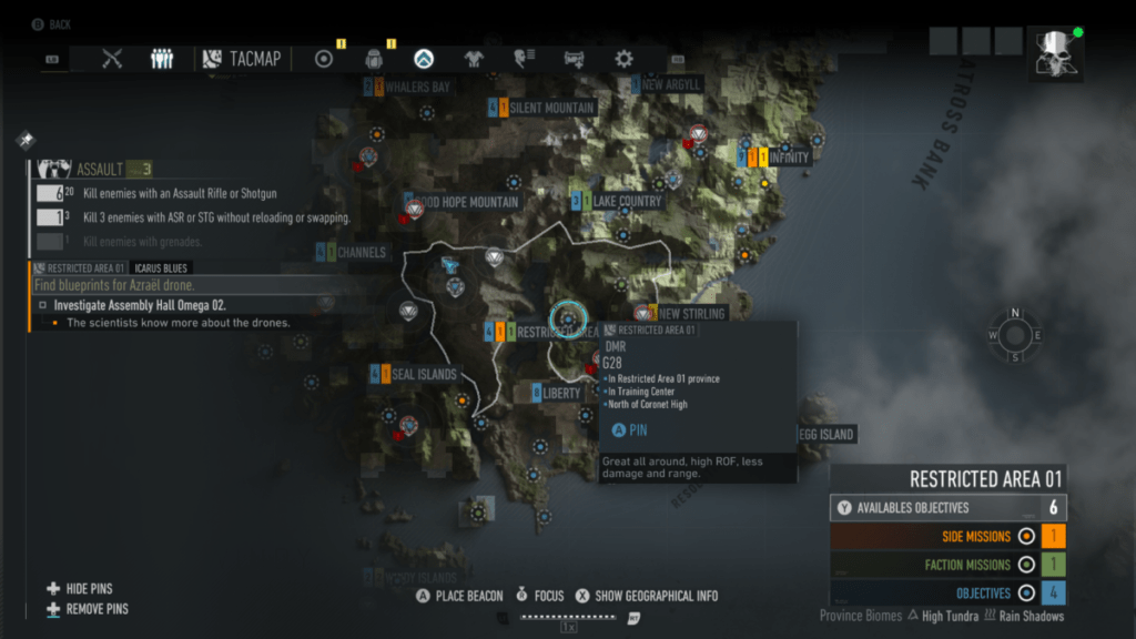 Weapon Blueprints locations - Ghost Recon Breakpoint