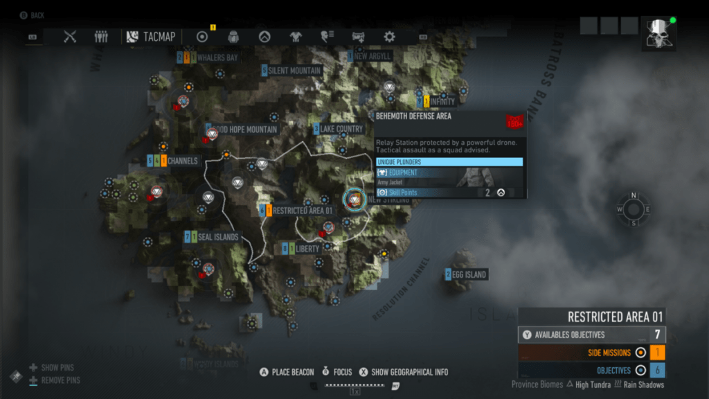 Misc Equipment Locations in Ghost Recon Breakpoint