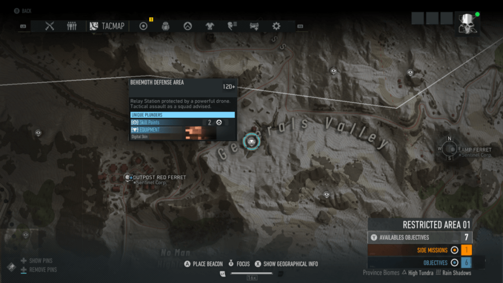 Misc Equipment Locations in Ghost Recon Breakpoint