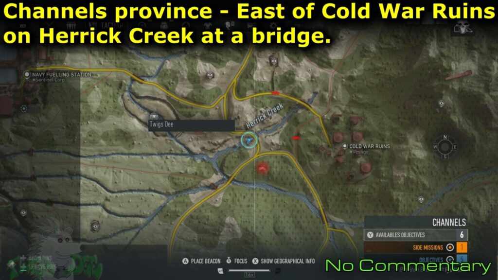 Herrick Creek East bridge location Movie IT