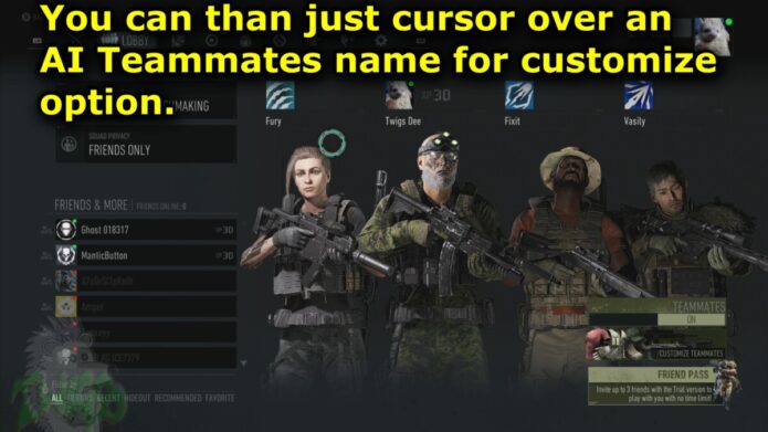 How to Turn on/off AI Teammates & Customize - Ghost Recon Breakpoint